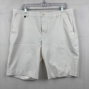 Ralph Lauren White Chino Golf Shorts Womens Size 16 Casual Walking‎ Everyday